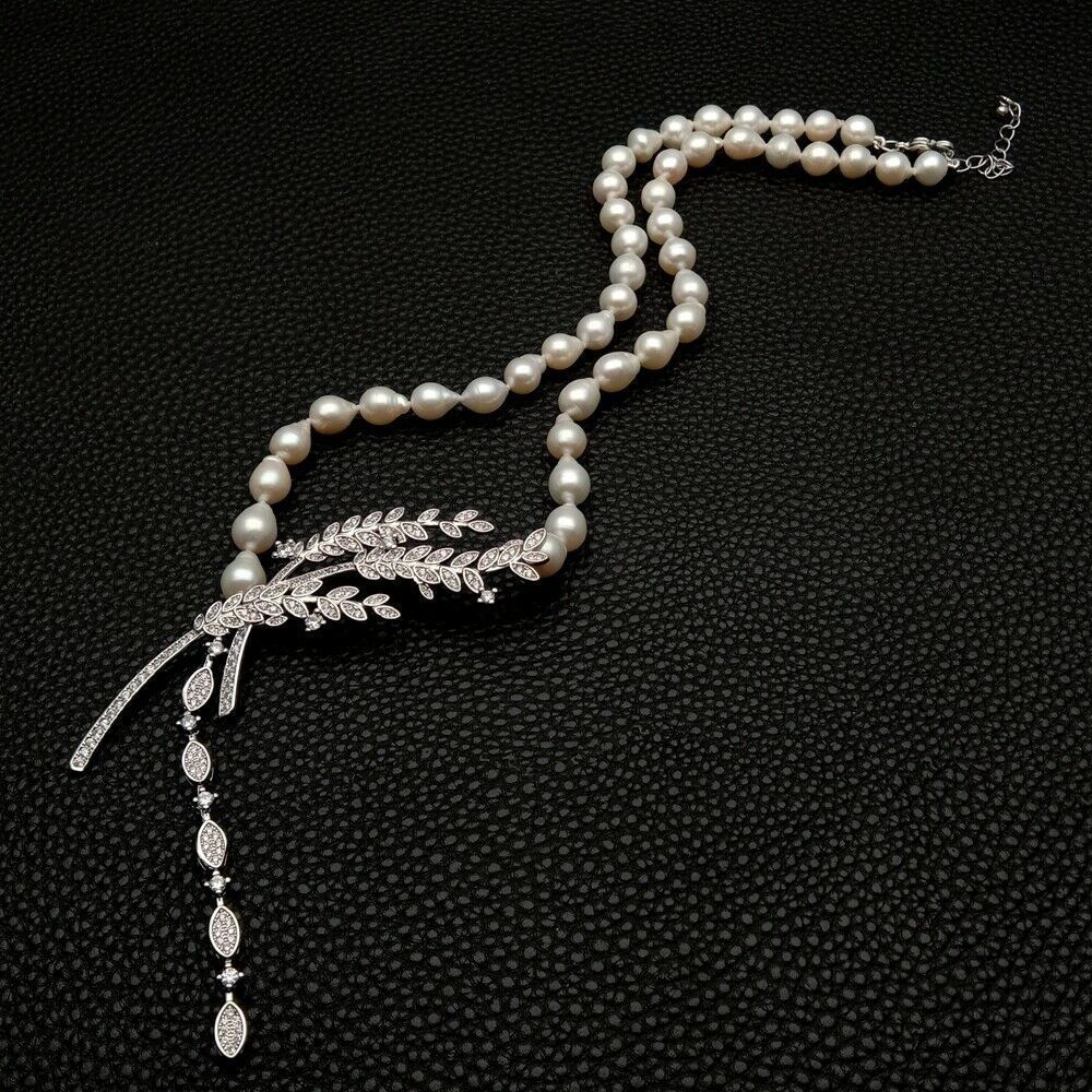 Catenine: SALE Mina Perlen Kette Echt Collier Perle Véritable Coeur – Nuovo (secondo la descrizione) da Prilly venduto da ilyria73 3