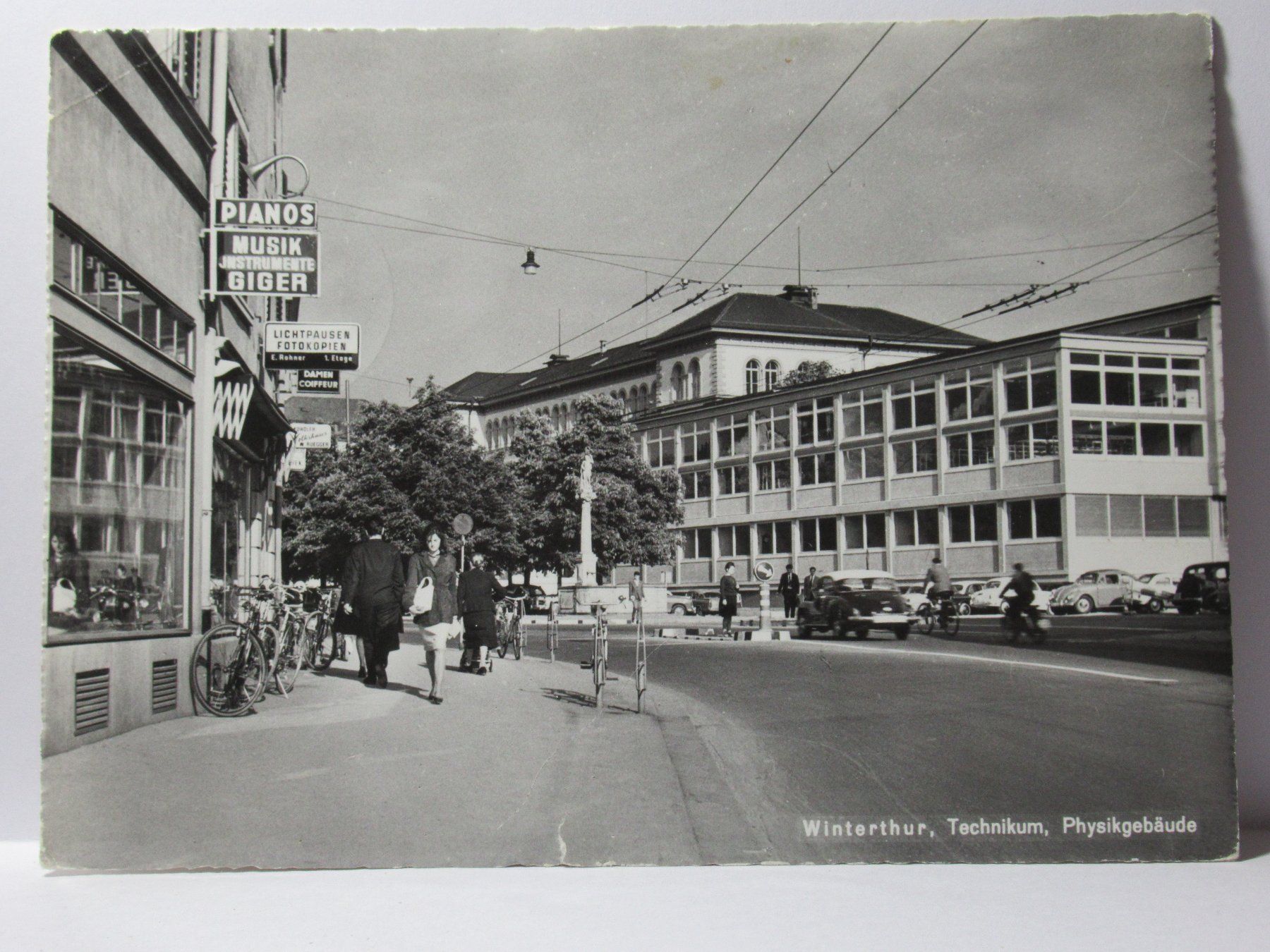 Ansichtskarten: Winterthur , Technikum , Physikgebäude  1965 – Gebraucht aus Grenchen von Bluemchen1900