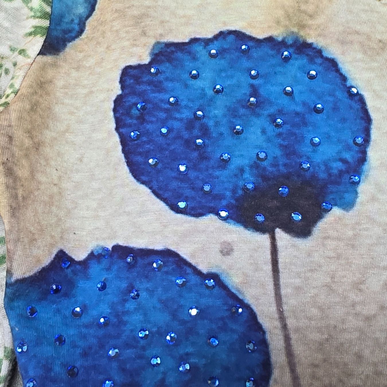 Top: 🐸 CULITO OBERTEIL TOP PULLOVER S / M MIT STRASS – Usato da Môtier (Vully) venduto da Frogs 6
