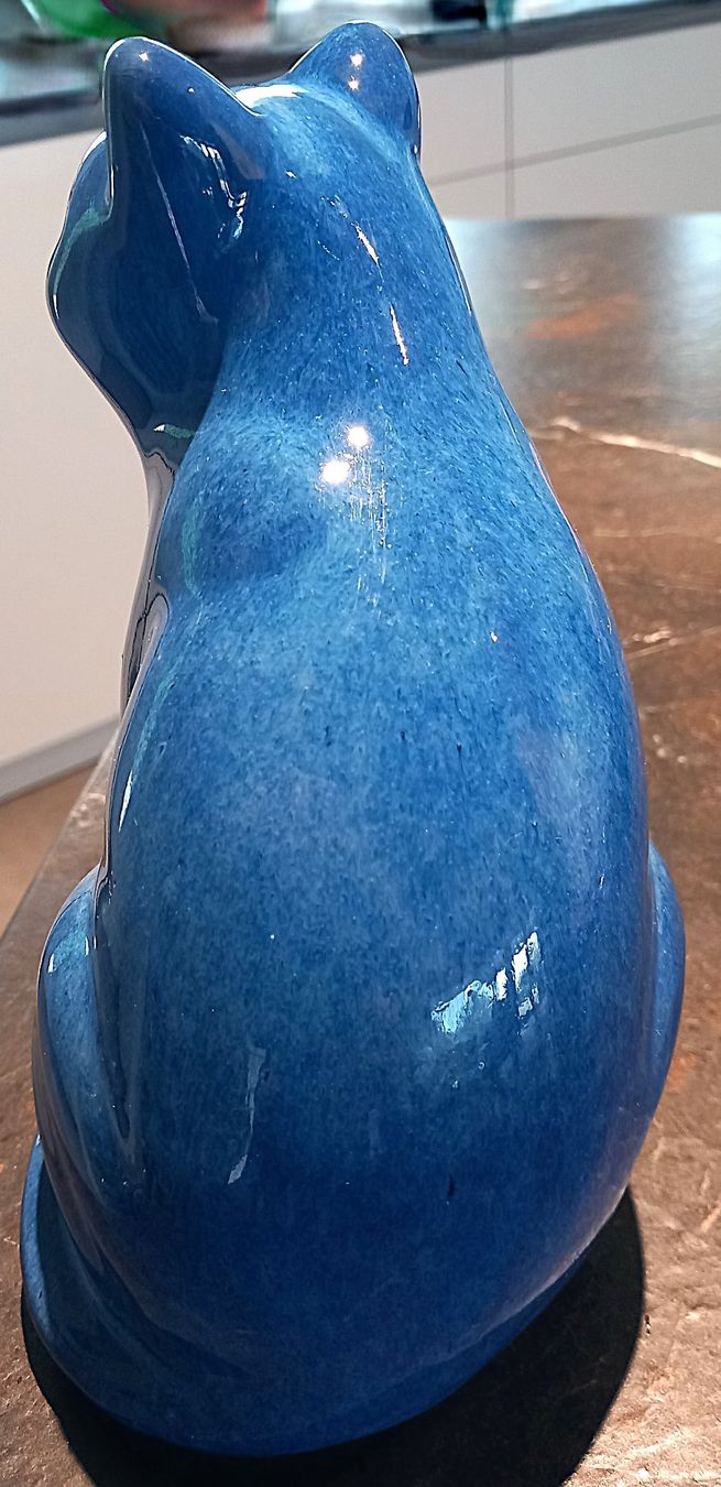 Statuette: Katze in Blau – Usato da Lindau venduto da san_kg2j 2