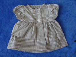 Puppenkleid ROCK, Baumwolle, kurzarm, für Puppe 45-50cm