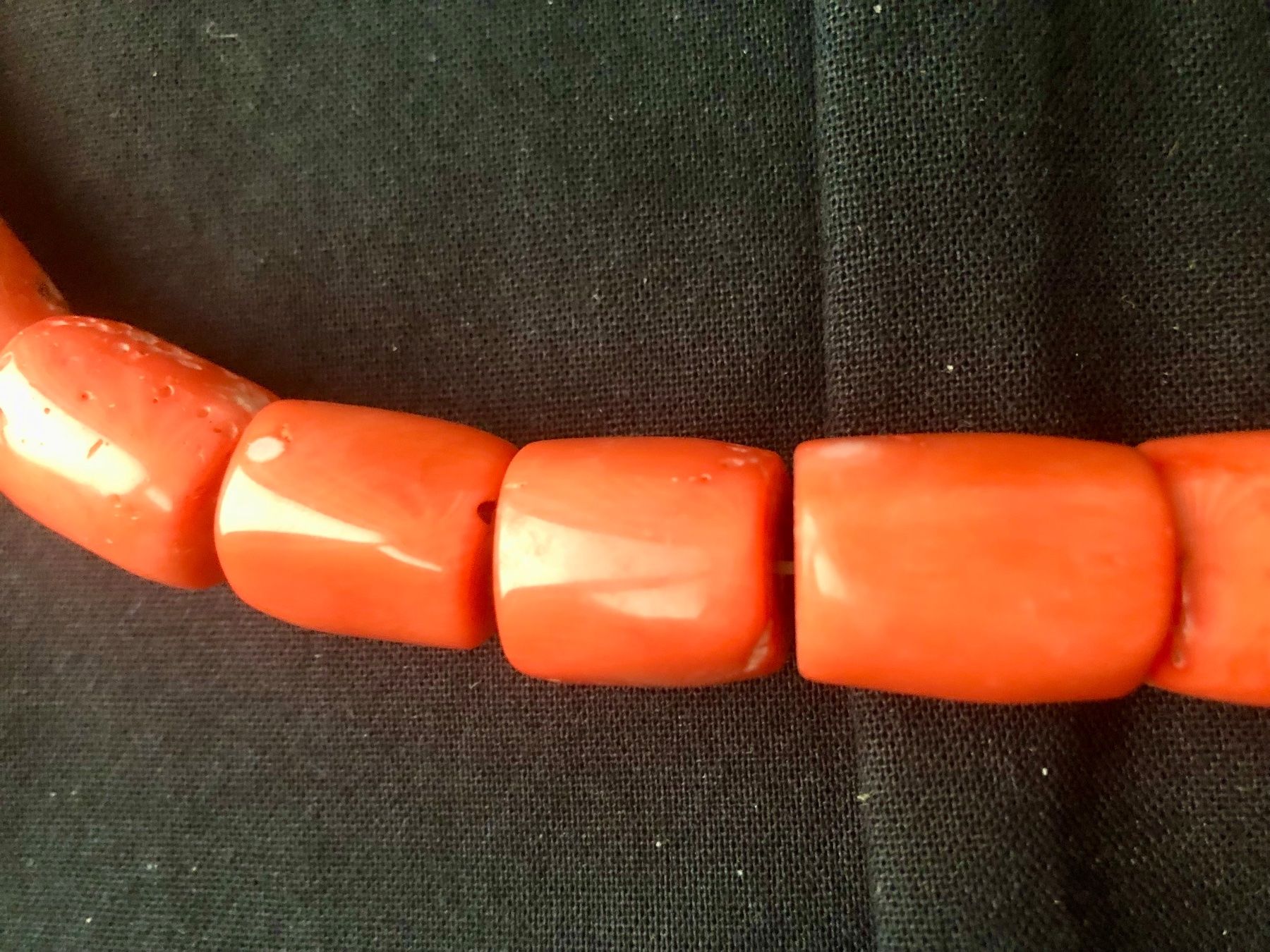 Catenine: Echte Korallen-Kette super 461g, 37 grosse Beads – Usato da Basel venduto da chinarh891 4