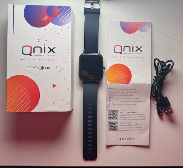 Smartwatch: Qnix - Smartwatch – Usato da Oberkulm venduto da Vw53 3