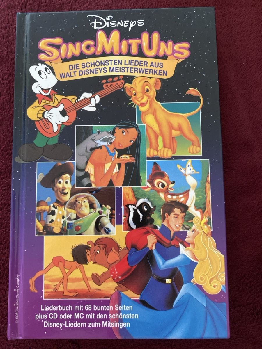 Bücher: Disney SingMitUns Liederbücher + CD – Neu (gemäss Beschreibung) aus Au ZH von jul_h26s 1