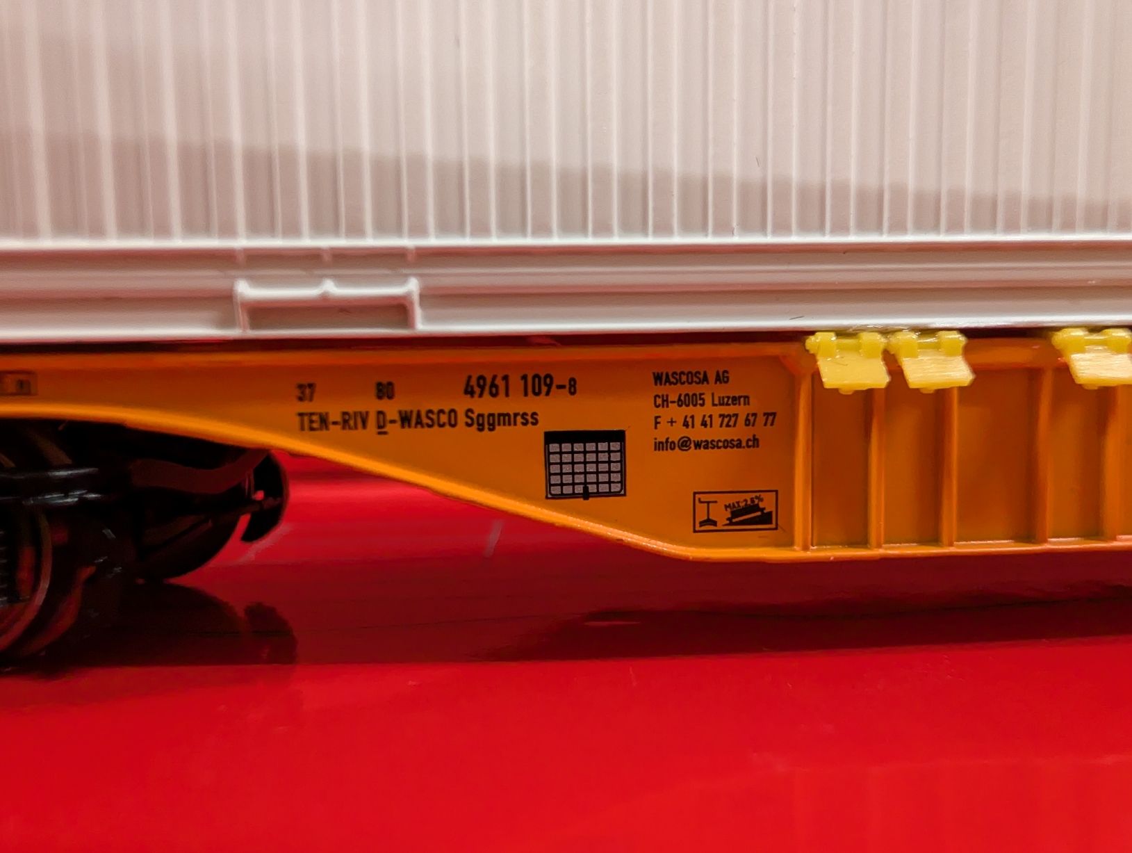 ACME Modellini di ferrovie: ACME 40296 Ambrogio Sggrmss containers – Usato da Nods venduto da Dr-HAG 3