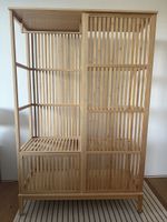 IKEA Nordkisa - Offener Schrank aus Bambus