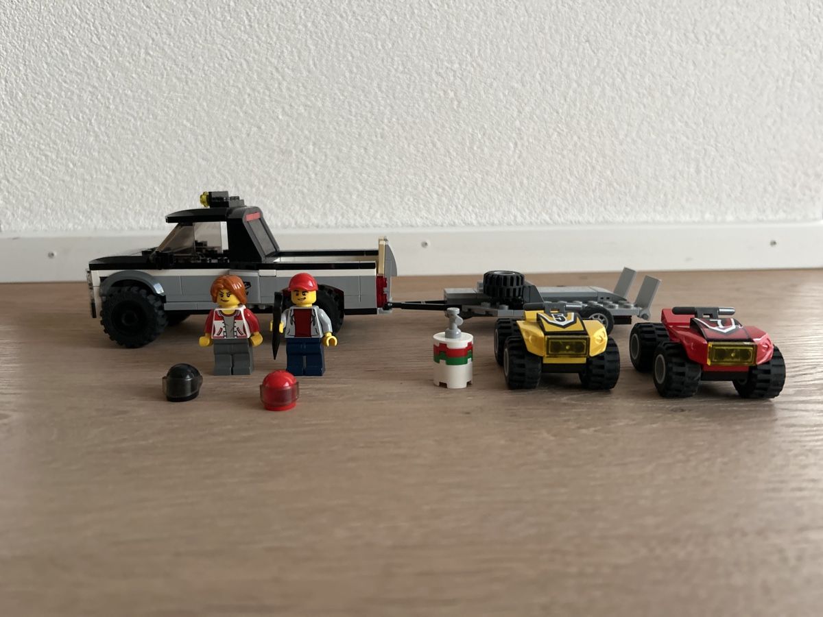 Lego Kit di costruzioni: Lego 60148 Quad-Rennteam – Usato da Wabern venduto da libera82 1