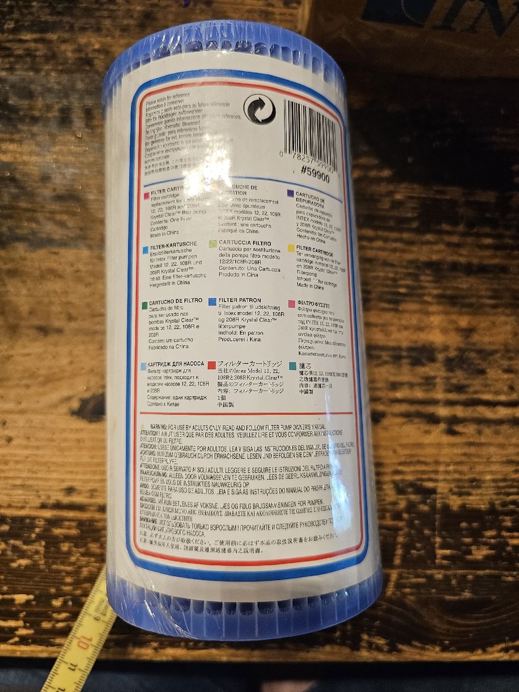 Intex Accessori per Piscine: Intex Filter-kartuschen – Nuovo e nell'imballaggio originale da Meisterschwanden venduto da Hummer21 2
