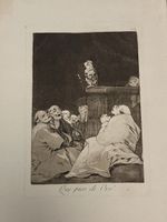 Francisco Goya's "Que Pico de Oro"