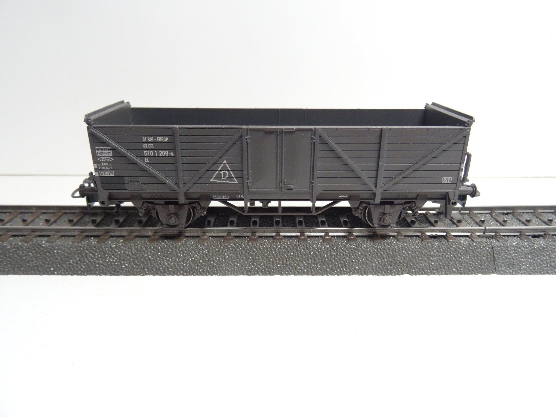 Märklin Modellini di ferrovie: Märklin H0 4582 offener Güterwagen – Usato da Hochdorf venduto da Teger02 3
