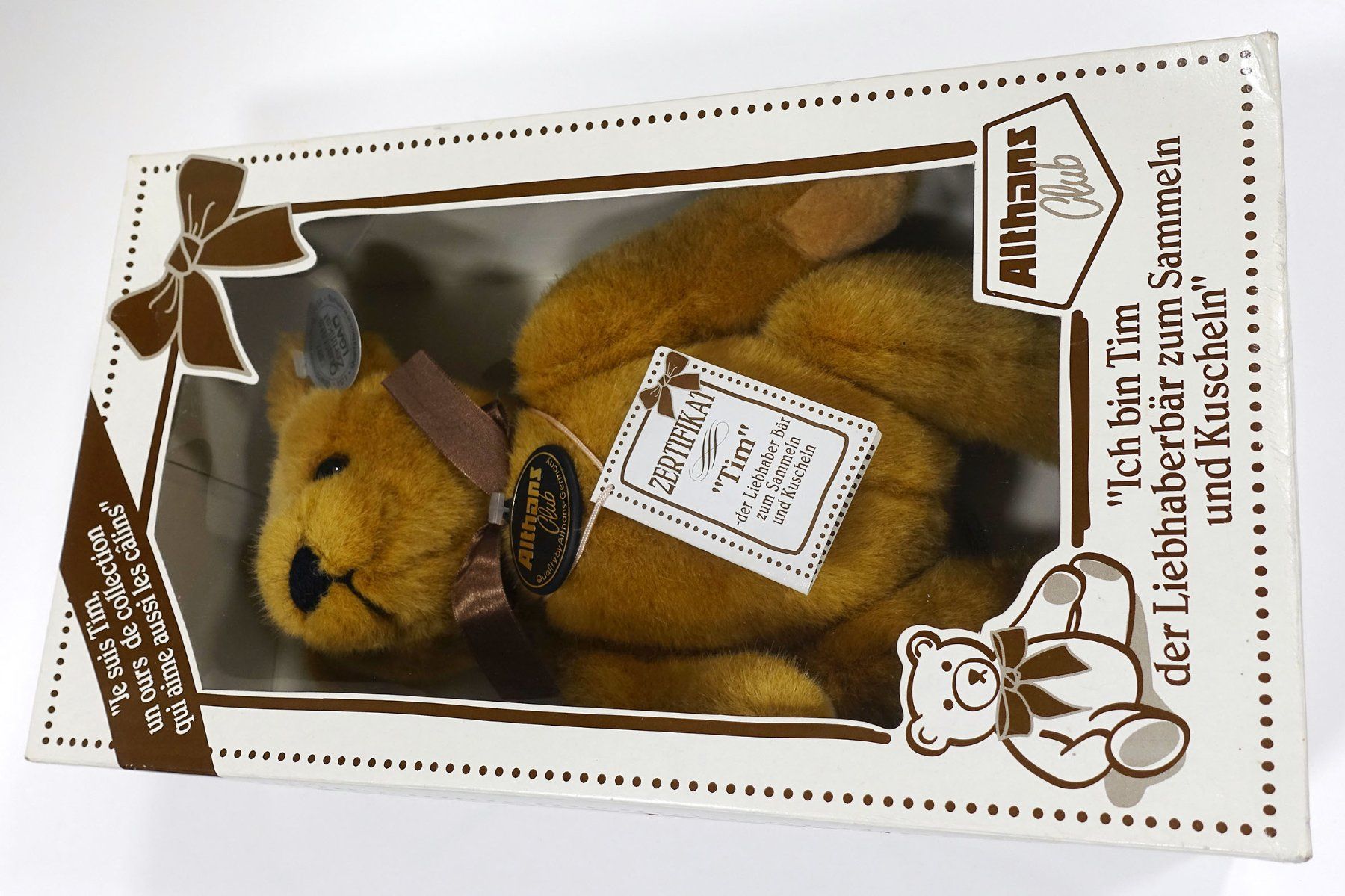Spielzeuge: Teddy Bär Tim von Althans, neuwertig – Neu (gemäss Beschreibung) aus Buochs von chicco64 2