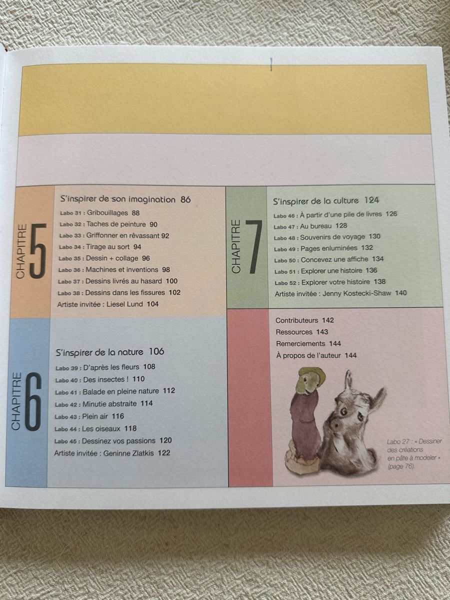 Libri: 52 exercices créatifs et ludiques – Usato da Les Bioux venduto da ann_g9bh 3