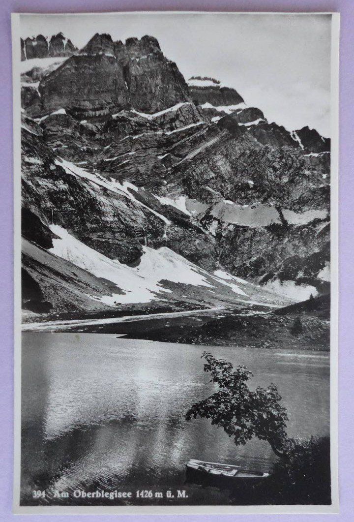 Cartes postales: Am Oberblegisee 1426 m ü.M. – Défectueux à Fétigny par Billy2miny