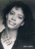 Erica Gimpel 1964- Autogramm signiert Foto 13x18cm FAME