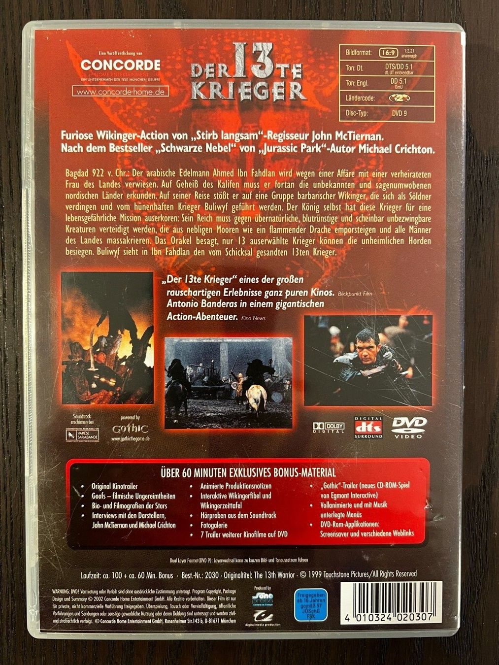 Tutti i DVDs: Der 13te Krieger – Usato da Zürich venduto da FilmFreunde 1