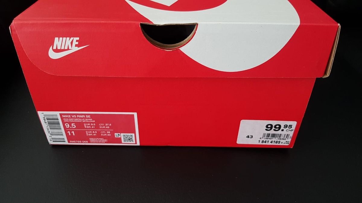 Nike Scarpe da uomo: Nike V5 RNR SE Gr.43 – Nuovo e nell'imballaggio originale da Zürich venduto da 280_yc86 7