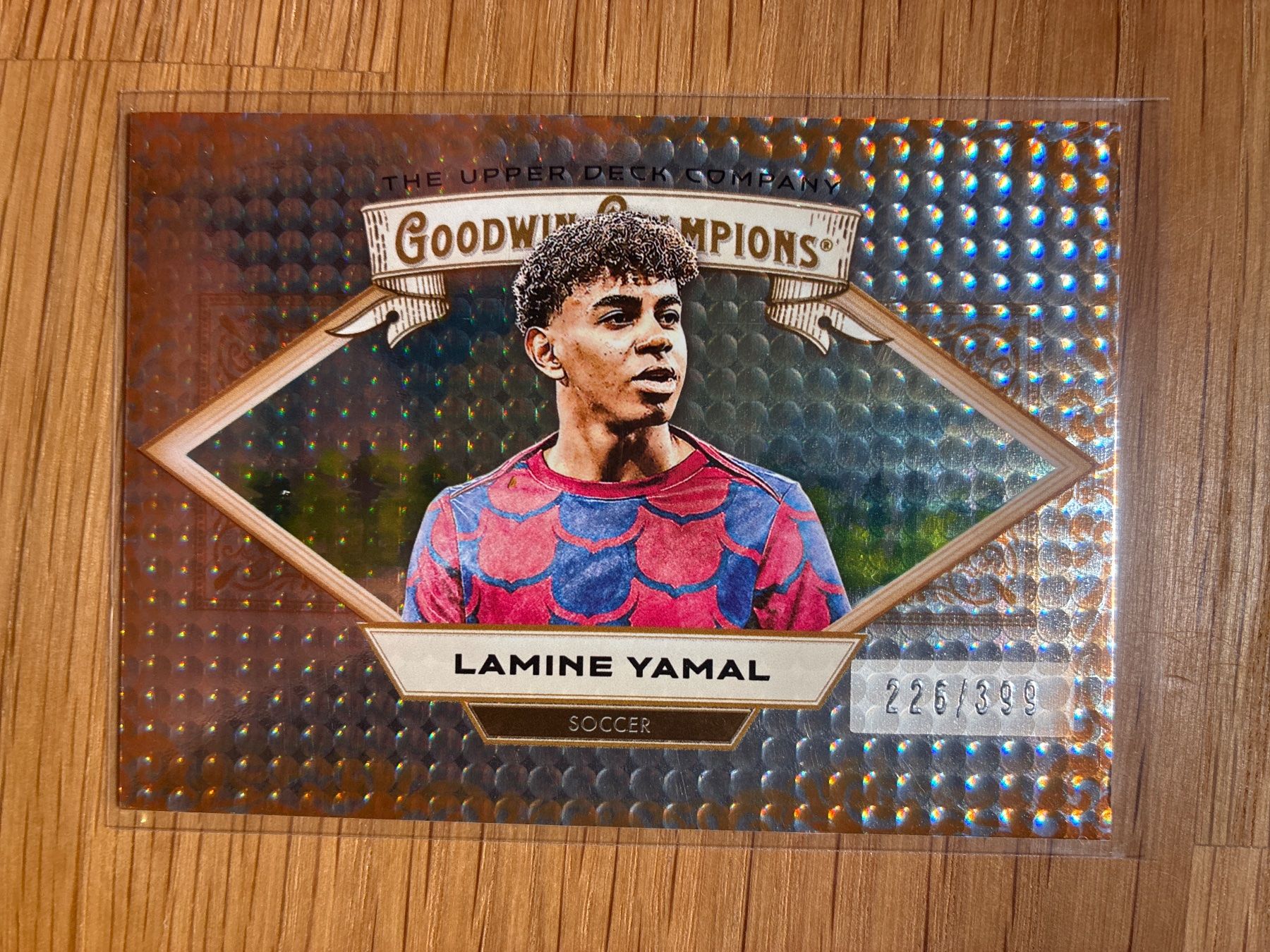 Topps Carte collezionabili: Upper Deck Goodwin Champions Lamine Yamal /399 – Usato da Wangenried venduto da Garagara