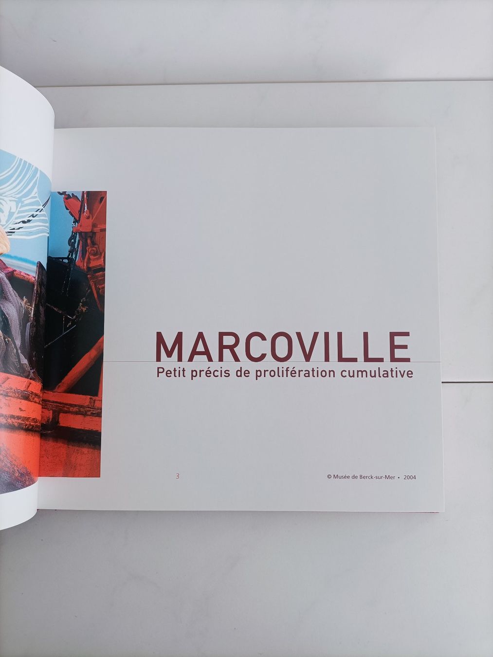 Bücher: Marcoville petit précis de prolifération cumulative / Musée – Gebraucht aus crans montana von AB3963 1