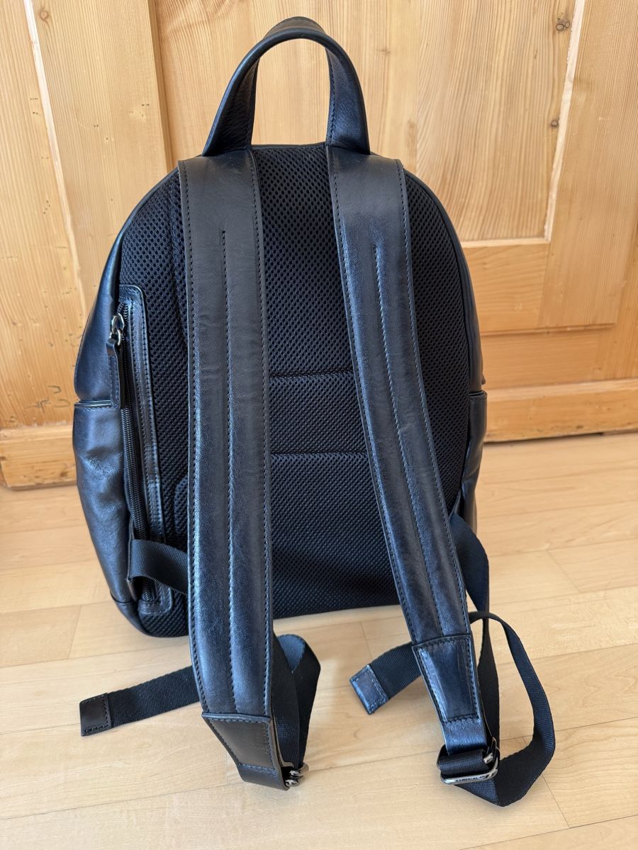 Navyboot Zaini: Navyboot grosser Rucksack aus Leder schwarz – Usato da Uster venduto da Schangnau87 3