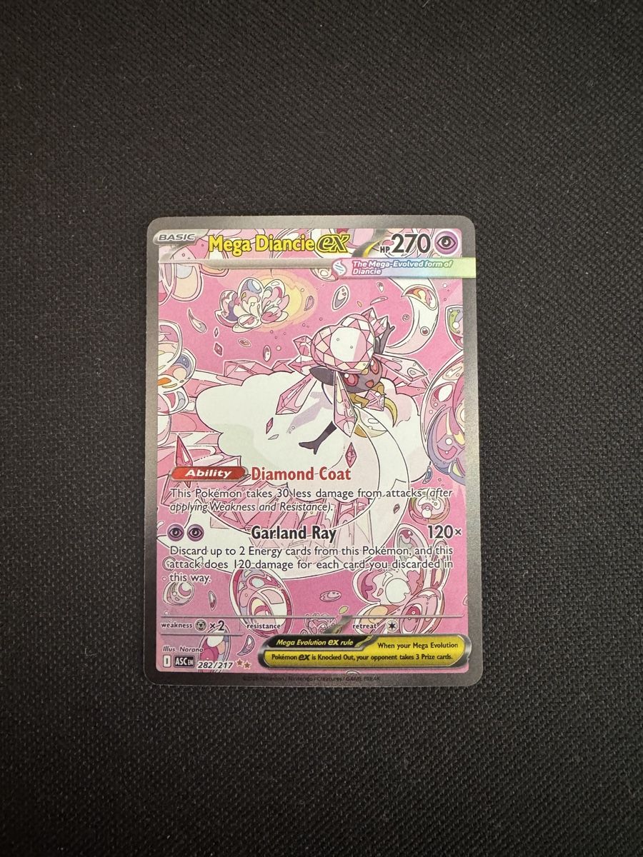 Pokémon Cartes à collectionner: Mega Diancie ex 282/217 – D'occasion à Hitzkirch par iva_h78g