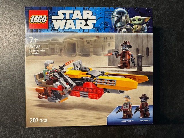 Lego Giocattoli: LEGO Star Wars 75437 Cobb Vanths Speeder – Nuovo e nell'imballaggio originale da Aesch BL venduto da lupolino225