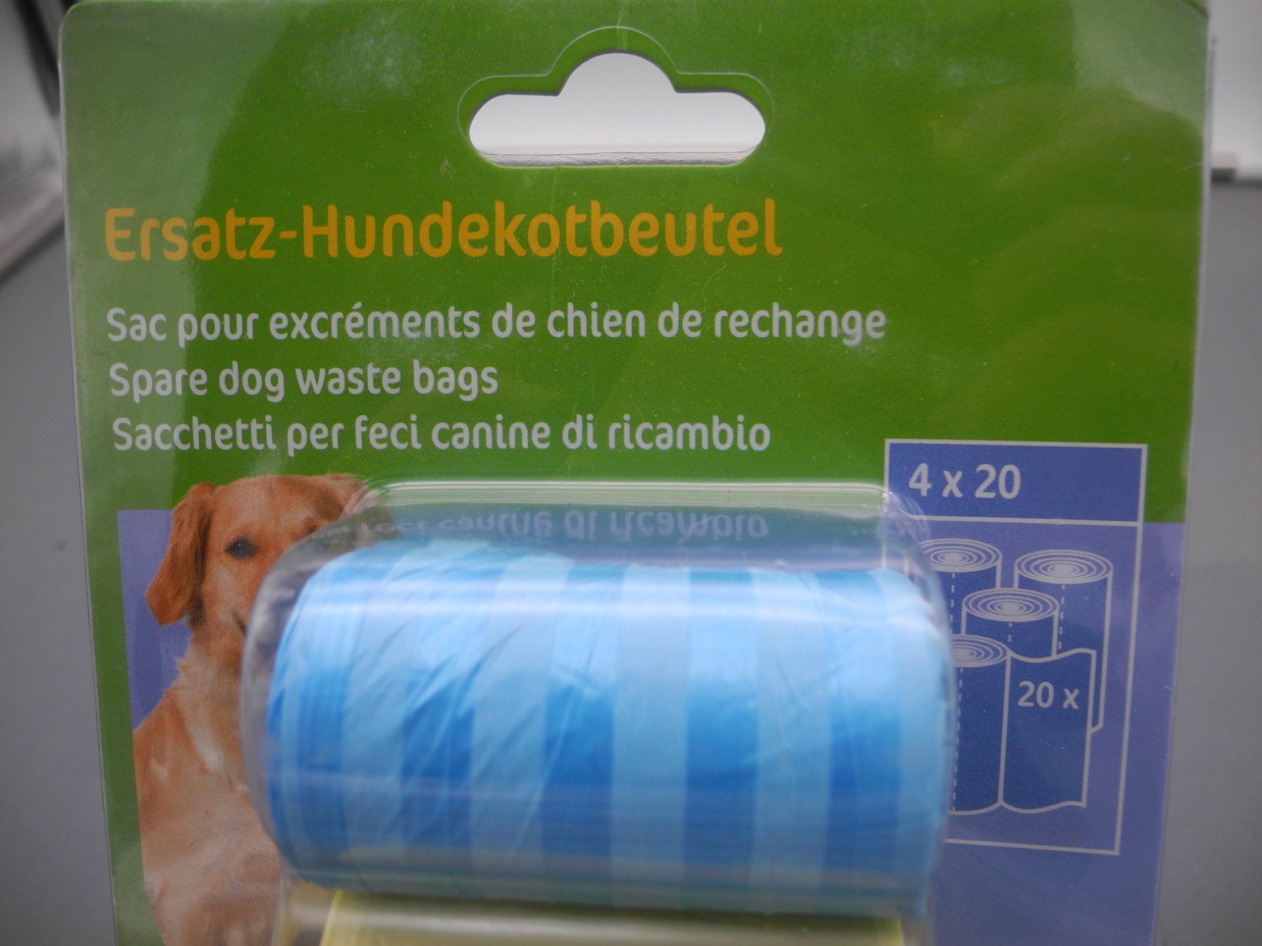 Abfalleimer: 24 Pack Kerbl Ersatz-Hundekotbeutel, Nr. 3k – Neu und originalverpackt aus Kottwil von Crazyrolf 3