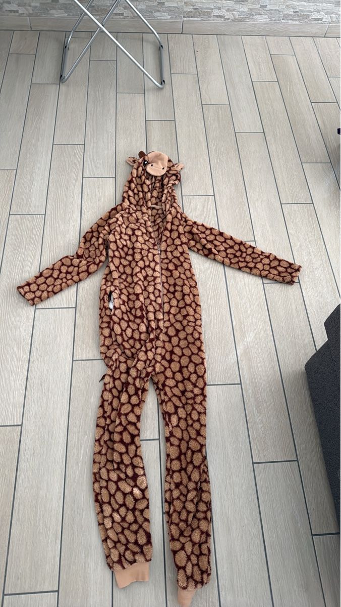 Pigiama & Simili: Combinaison pyjama girafe douce et chaude, taille S – Usato da Granges VS venduto da Anila.r