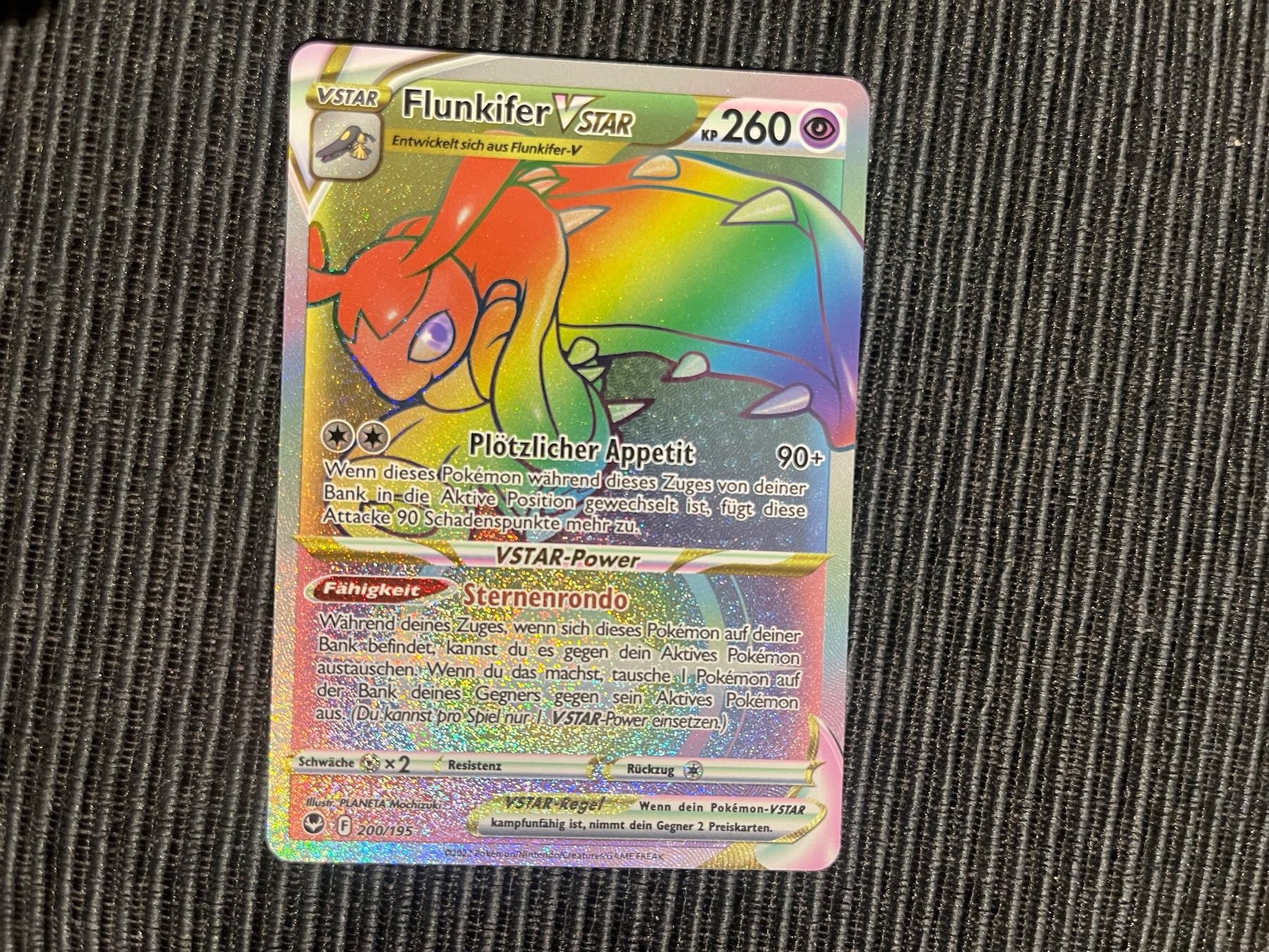 Pokémon Carte collezionabili: Pokemon Flunkifer Vstar Rainbow Silver Tempest  near Mint – Nuovo (secondo la descrizione) da Wabern venduto da Collectfun