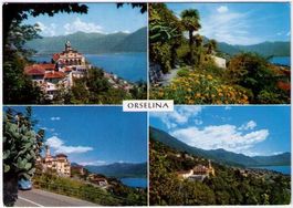 Orselina - 4 Bild AK