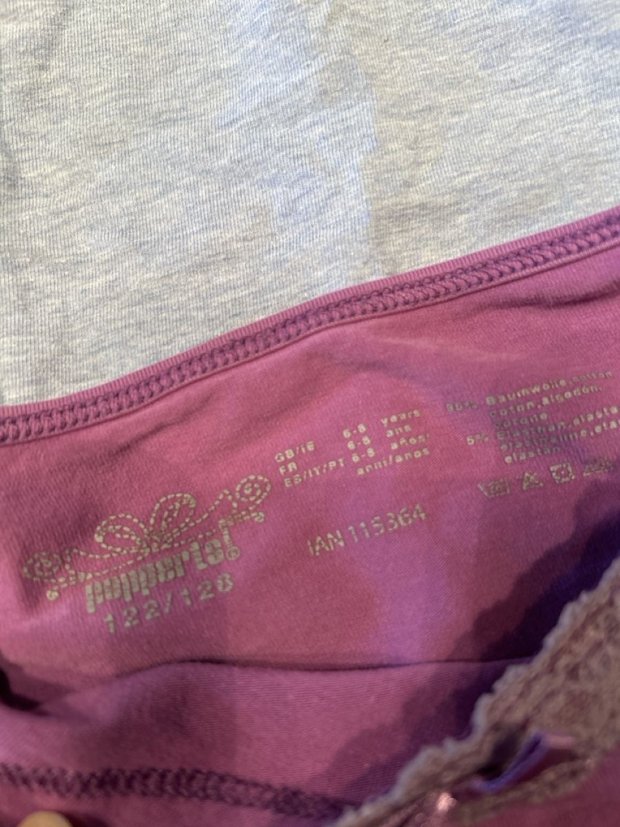 Biancheria intima: 15er Set Unterhemden Mädchen Gr. 122/128 – Usato da Dottikon venduto da cimar 7