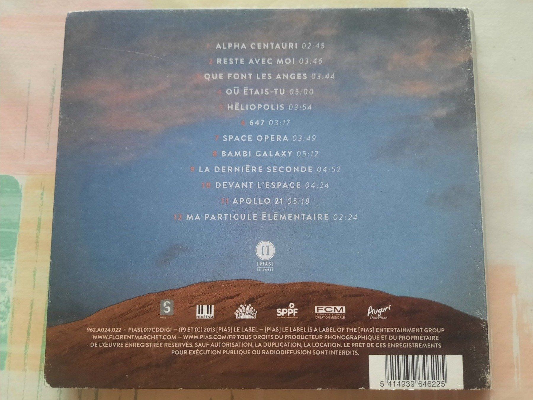 CD: CD Florent Marchet - Bambi Galaxy – Usato da Pully venduto da bro_n52j 3