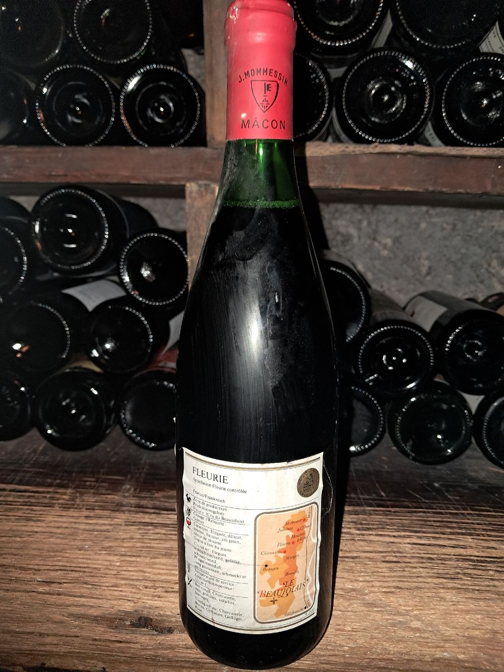 Vino: Mommessin Fleurie 1985 – Nuovo e nell'imballaggio originale da Le locle venduto da juliensaran 2