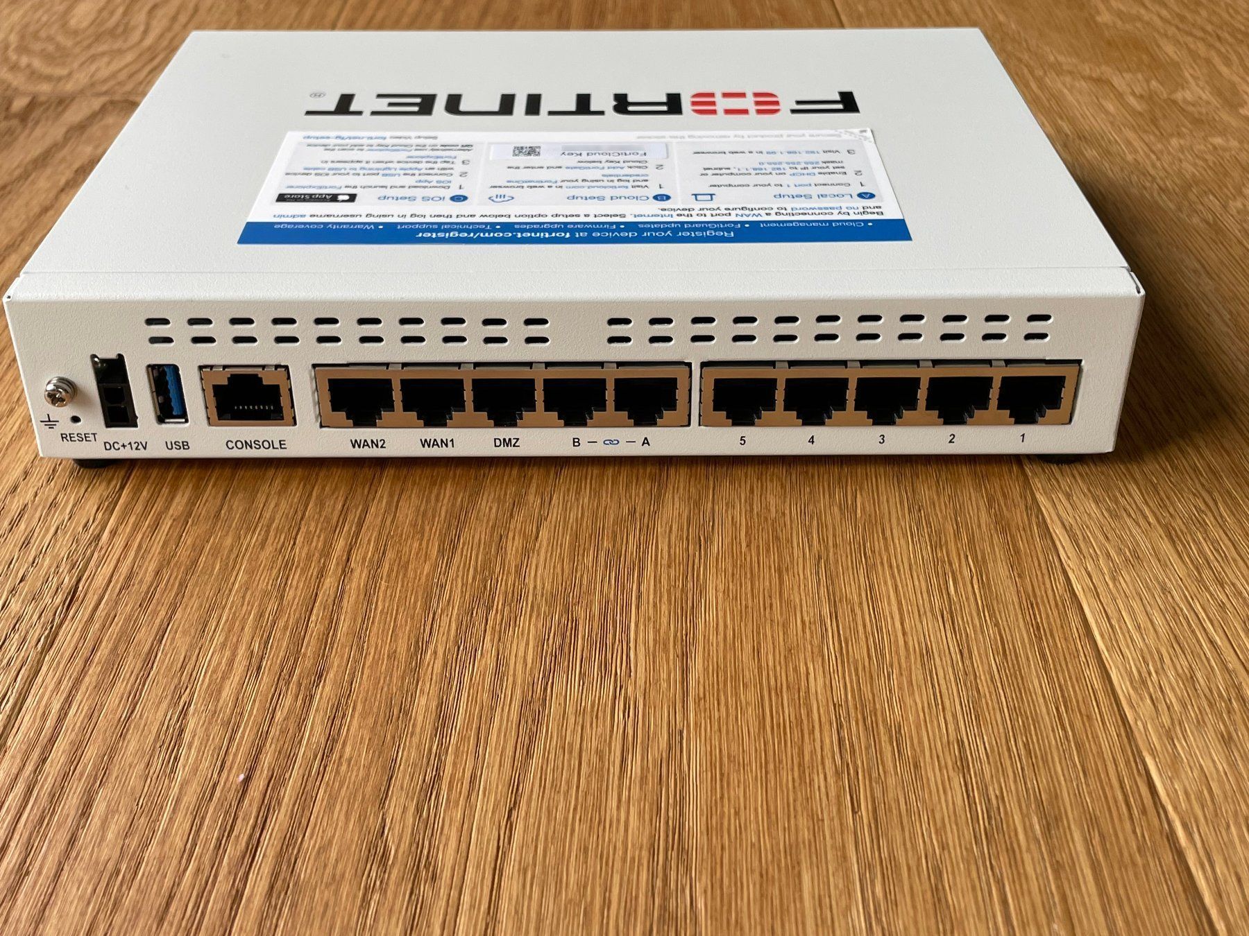 Fortinet Firewall: Firewall Fortinet FortiGate 60F – Gebraucht aus Thalwil von  1