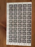 Briefmarkenbogen DDR