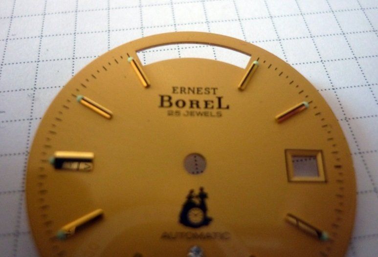 Orologi: Vintage ERNEST BOREL Automatic Zifferblatt – Usato da Adliswil venduto da di_hans 5