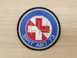 Badge SPIT ABT 73 Spital Sanität silber