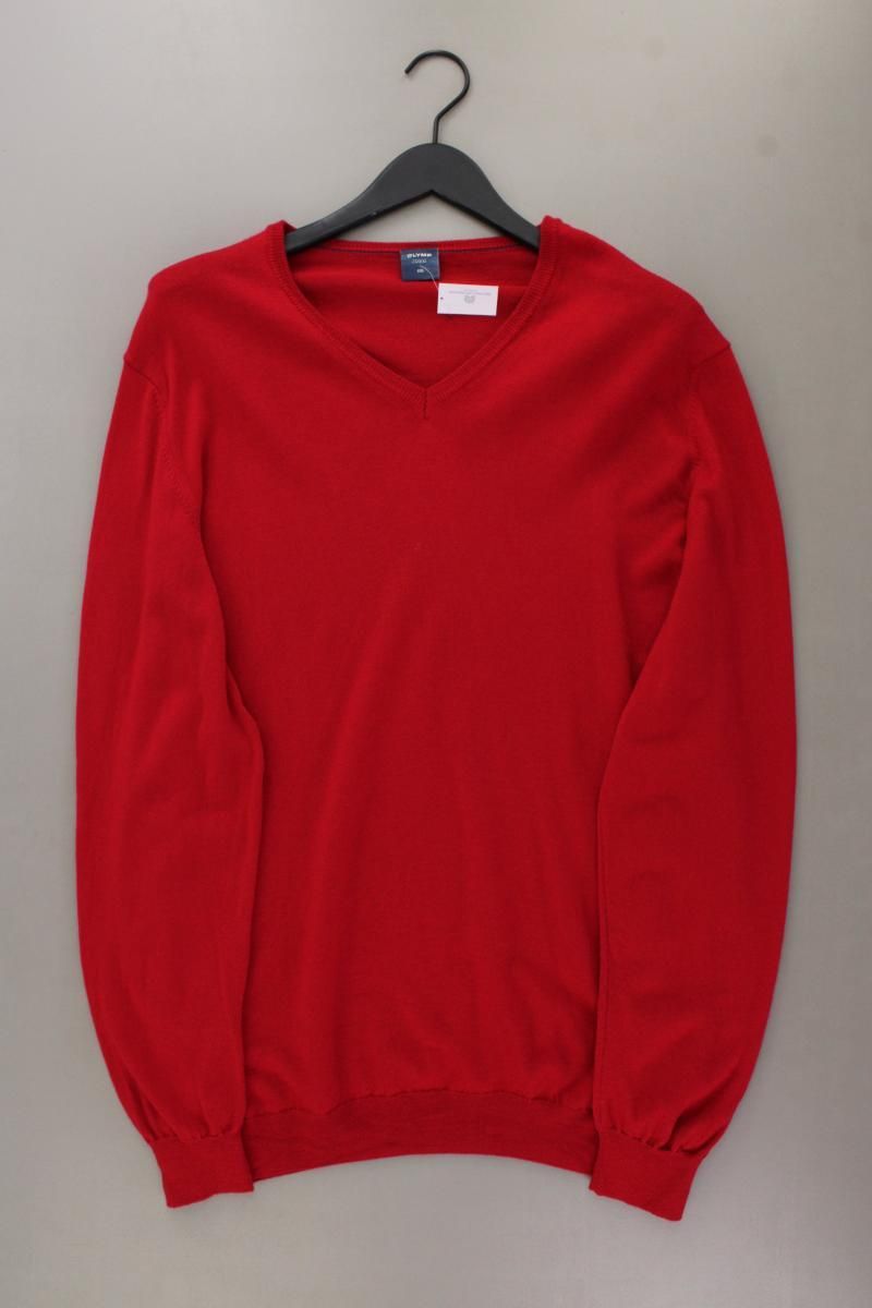Pullover & Sweatshirts: Olymp Wollpullover Gr. XXL rot – Gebraucht aus Neustadt an der Waldnaab von SecondLifeFashion