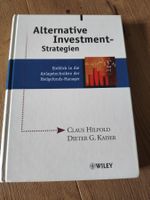 Alternative Investment Strategies (CFA Institute Investment