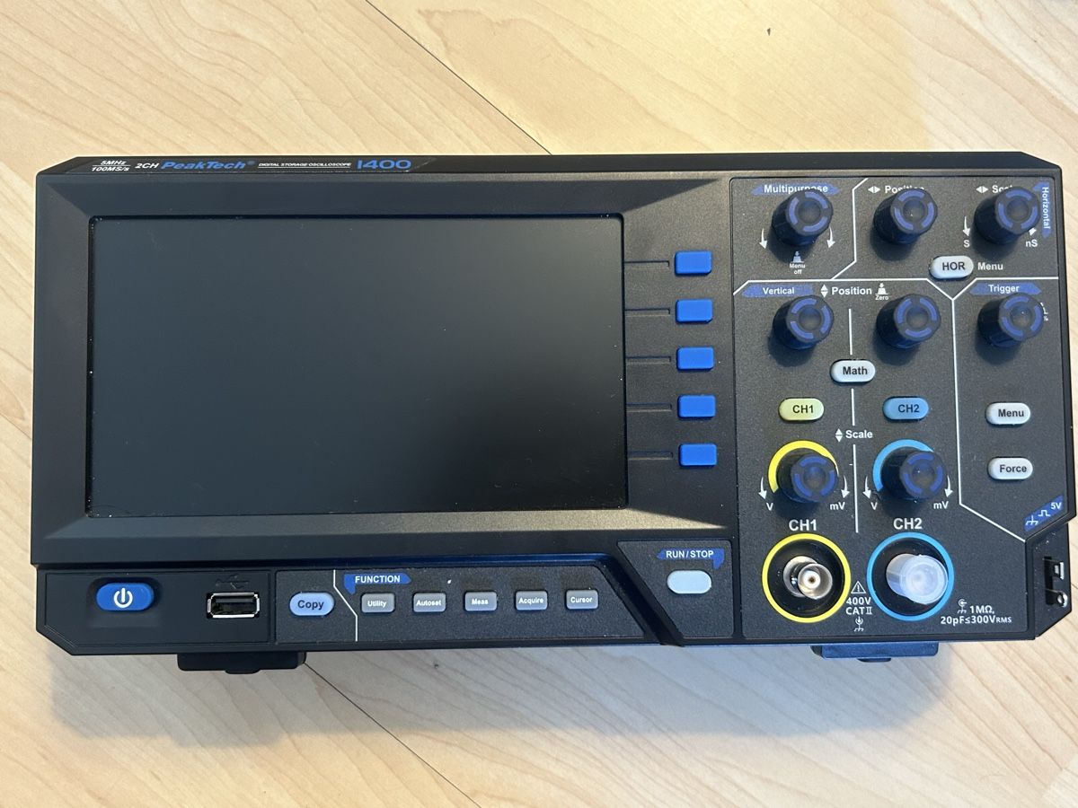 Misurare: DSO Peaktech 5MHz   100MS/s – Nuovo (secondo la descrizione) da Zürich venduto da Maurus_1 5