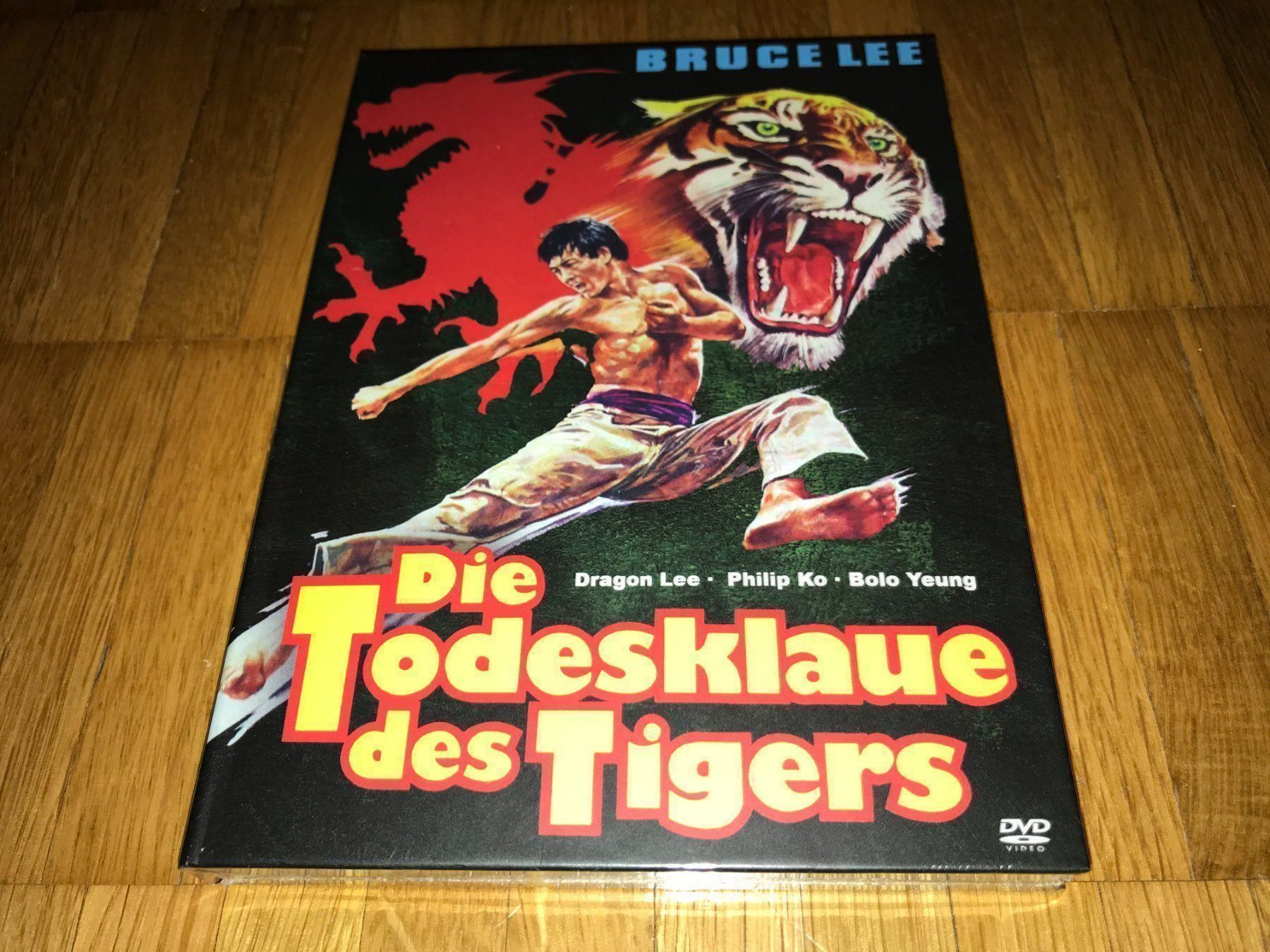 Tutti i DVDs: Die Todesklaue des Tigers - MEDIABOOK - B - UNCUT – Nuovo e nell'imballaggio originale da Basel venduto da havsok