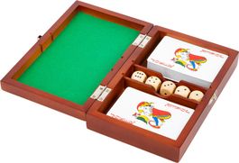 Boîte de Jeux de Cartes et de Dés ( NEUF )