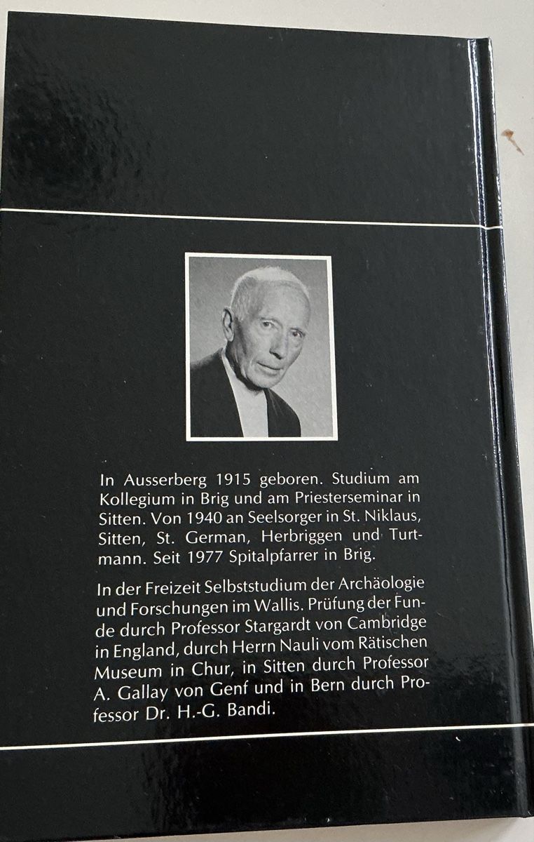Libri: Emil Schmid Steinkultur im Wallis – Usato da Crans-Montana venduto da plainemorte 7