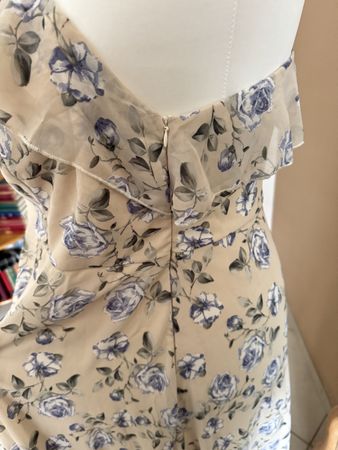 Galakleid, Maxikleid mit Blumenmuster, Grösse XXL