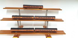 Con-Cor Spur N Southern Pacific Dayligt Express Wagen-Set 5x
