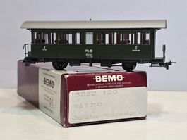 Bemo 3232120, RhB, Zweiachs - Personenwagen, NEU