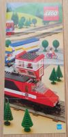 LEGO Eisenbahn Katalog Prospekt 80er gefaltet