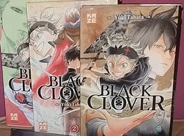 Manga Black Clover tomes 1-7