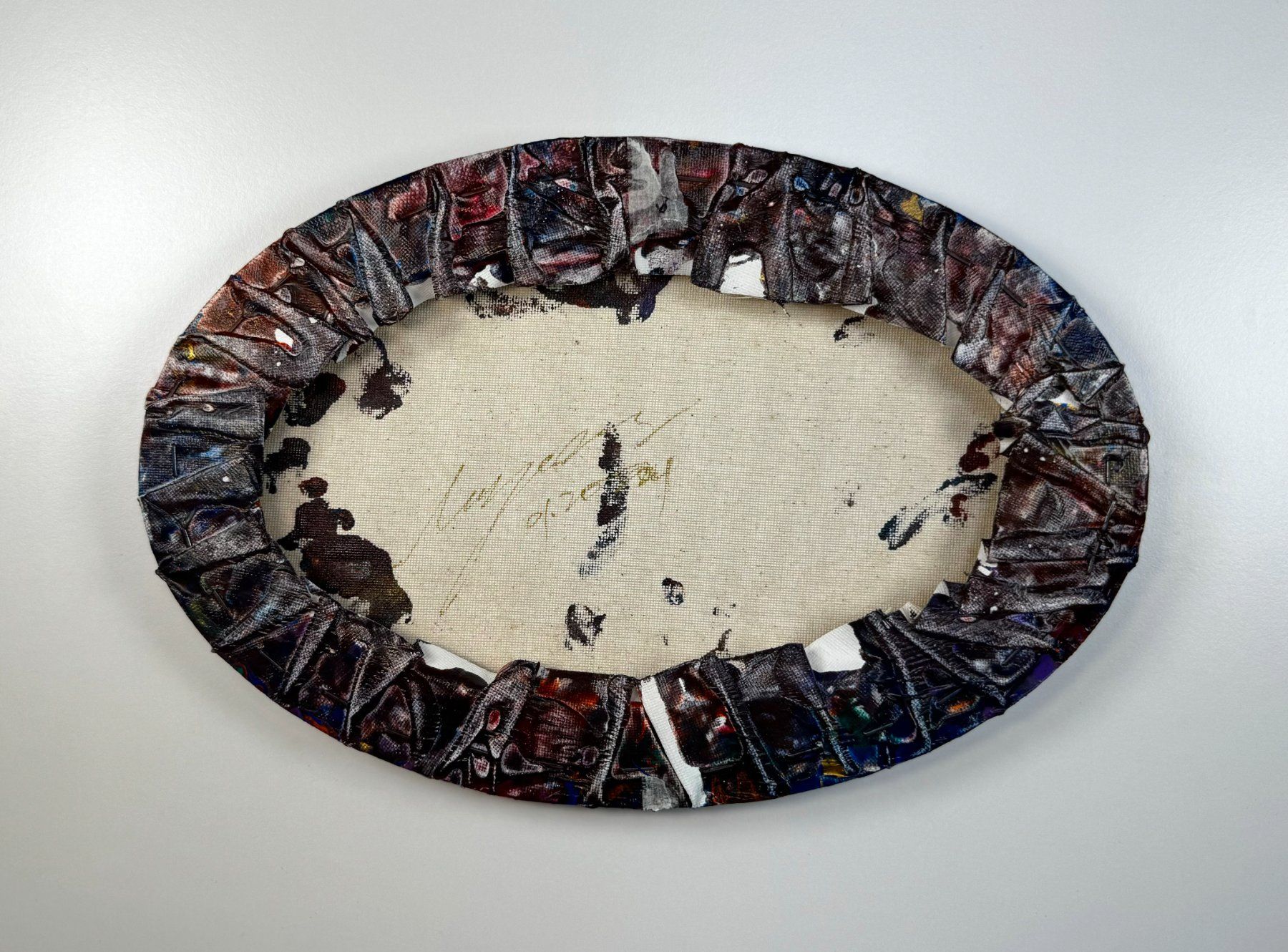 Dipinti: Acryl-Flüssigmalerei, Oval – Usato da Schlieren venduto da MayaSheng1983 2