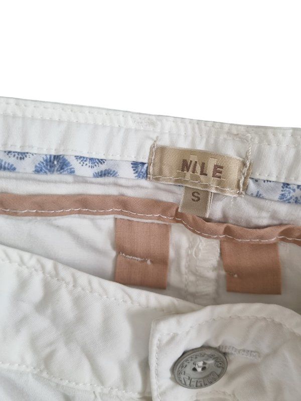 Nile Pantaloni: NILE Caprihose weiss – Usato da Wangen b. Olten venduto da Restwert_Wangen 1