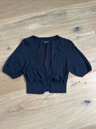 Boléro manches courtes noir R. NUCCI T. S 